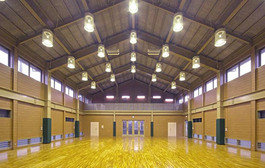 嵐山学園：体育棟施設内写真